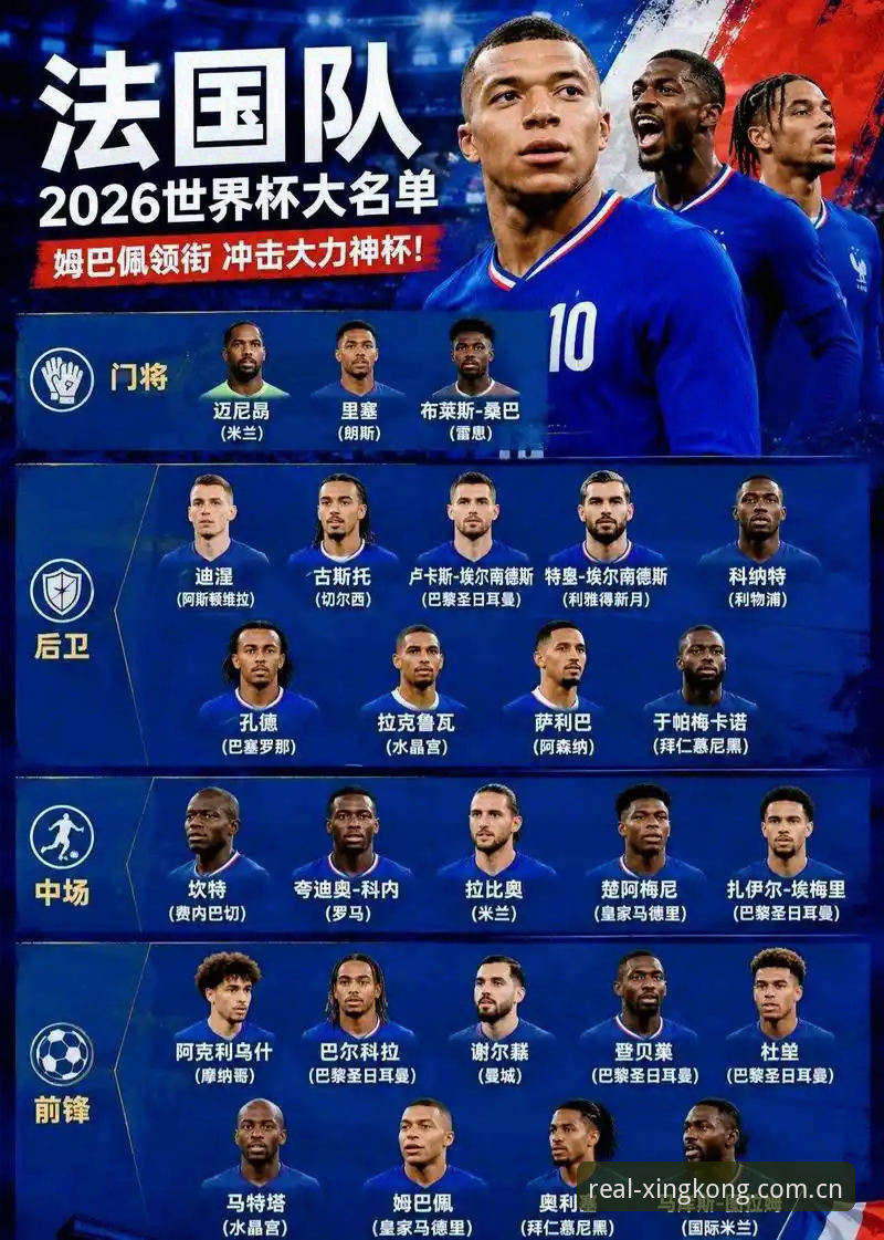 法国队战术纪律vs球员状态：德尚的掌控力与星空体育平台的观赛选择